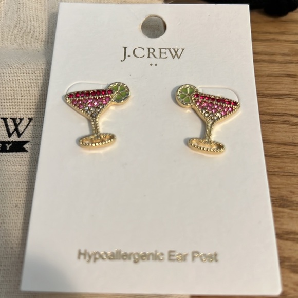 J Crew Margarita Earrings 🍸 - Picture 2 of 2